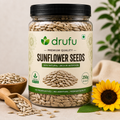 Drufu Sunflower Seeds – 100% Natural | Rich in Protein & Fiber | 250g