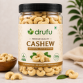 Drufu Special Whole Cashew Nuts W320, 250GM | 100% Natural Premium Kaju |(250 gm)